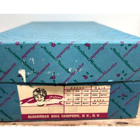 Madame Alexander Portrait Children ROMEO 12" Boy Doll 1360 - Picture 6 of 6